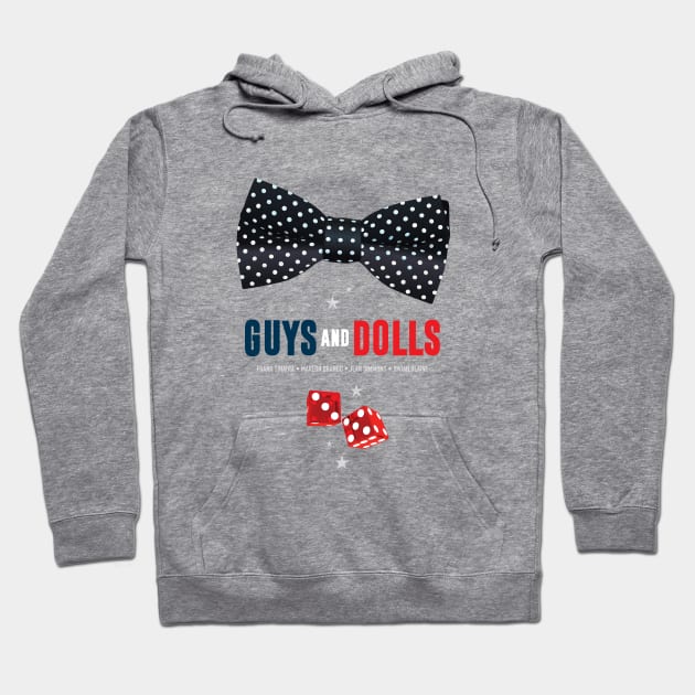 Guys and Dolls - Alternative Movie Poster Hoodie by MoviePosterBoy